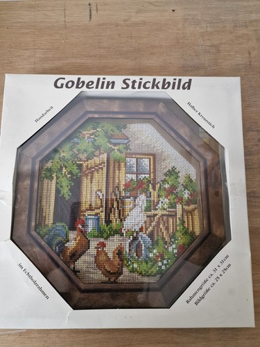 Gobelinbild hühnerhaufen vorm - hühnerhaufen,