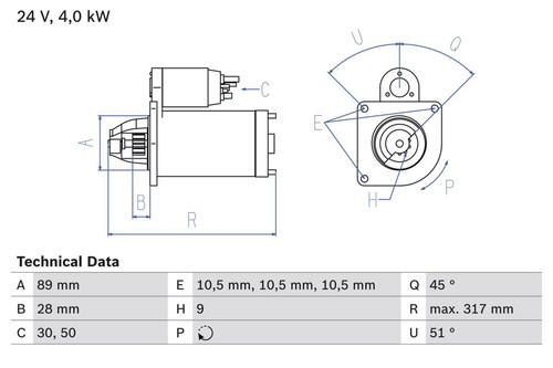 Anlasser starter für iveco - für,