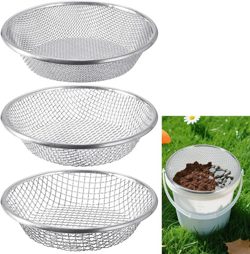 3er set gartensieb metall - 3er, 30