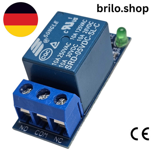 Kanal relais modul - 1-kanal,