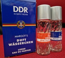 Margot´s - 2 x Duft Wässerchen - Vintage - Eau DE Parfum - Sammler - DDR – Osten