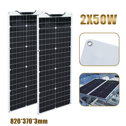 100w solarpanel 2x50w - solarpanel,