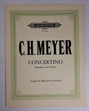 Noten: Concertino, Baßposaune und Klavier, C. H. Meyer, 1993, Edition Peters