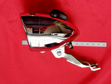 Fahrrad Lampe Scheinwerfer Chrom IKU Zweifach-Leuchtmittel Umschalter Vintage