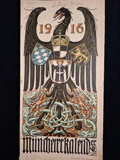 Münchener Kalender für 1916, Otto Hupp, Verlagsanstalt vorm. G.I.Manz Aktien-Ges