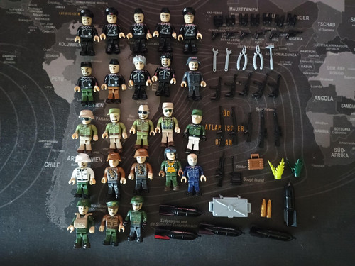 Cobi minifiguren stück - minifiguren, +