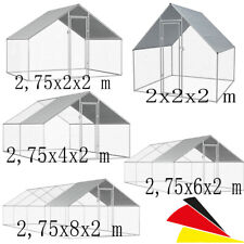 Outdoor Außenvoliere Vogelkäfig Voliere Vogelhaus Hühnerstall Hühnerkäfig Volier