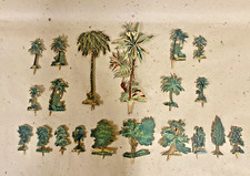 Alte Konvolut Baum / Palme /