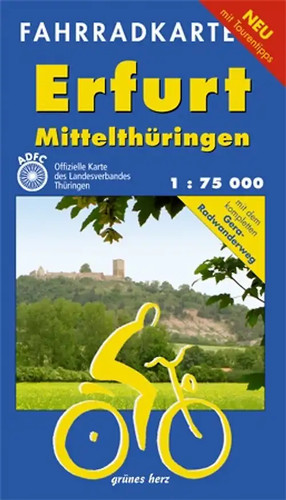 Fahrradkarte erfurt - erfurt,