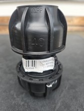 PE Rohr Kupplung 40x40mm 1 1/4" 5/4" Zoll Verschraubung Muffe Klemmverbinder