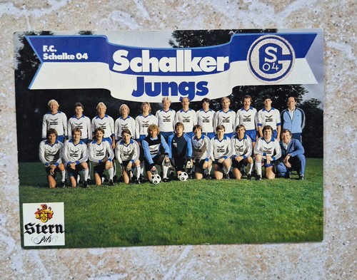 Schalke mannschaftskarte - schalke,