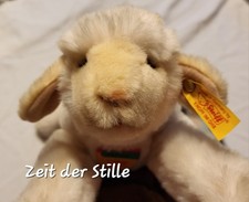 STEIFF 082481 Lamm Schaf Boeky 28 cm Stofftier Kuscheltier liegend NEU *