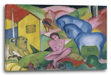 Kunstdruck Franz Marc - Der
