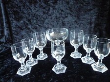 Rosenthal Classic Rose Maria Gläser Konvolut, 8 Stück