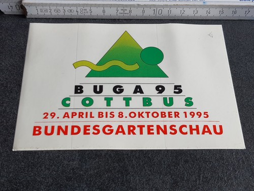 Buga cottbus aufkleber - aufkleber, /