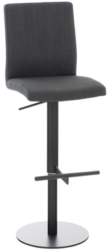 Barhocker cadiz stoff schwarz - cadiz,