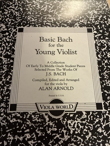 Basic bach for - basic, the