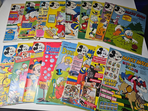 Mickey mouse hefte konvolut - konvolut,