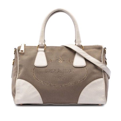 Prada vitello daino canvas - daino,