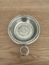 Zinn Schale mit Eulen-Punze