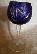 buntes Überfangglas lila