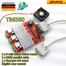 『DE』 TB6560 3 Axis cnc machine stepper motor driver controller board mach3 card