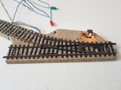 Elektrische weiche rechts - weiche,