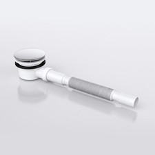 Ablaufgarnitur Ablauf Siphon Duschtasse Ø 90 mm Ablaufloch Geruchverschluss AL01