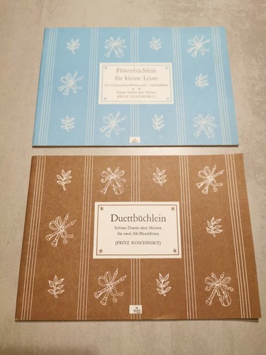 Noten heft blockflöte hefte - heft, 2