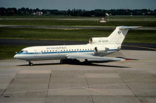 Dia 42389 yakovlev yak 42d - ra-42389, yak-42d