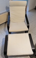 Ikea Stuhl In Weiß/ Schwarz