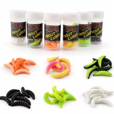 Forellen Gummiköder Larve