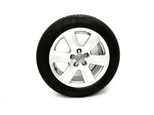 AUDI A6 4G Alufelge + Sommerreifen Dunlop 225/55 R17 4G0601025BK ca 5,5mm