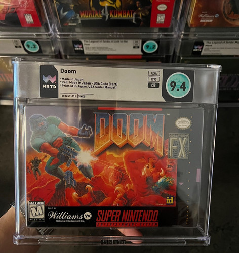 Doom snes super - super, nintendo