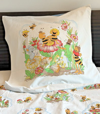 Biene Maja Bettwäsche Vintage – Original aus den 80er Jahren – Rarität