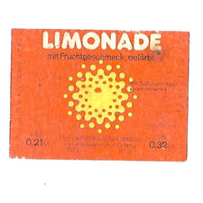 AFG DDR-Etikett Limonade VEB