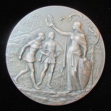 Schweiz: 1900 Silber Jagd