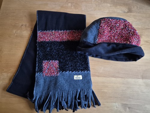 Fleece schal und mütze - schal,