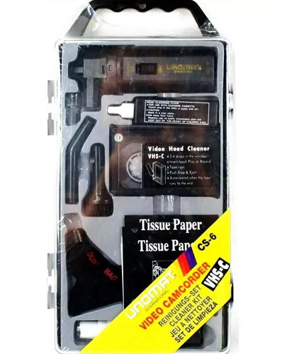 Unomat vhs cleaner - unomat, kit