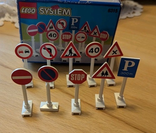 Lego 6315 verkehrsschilder mit - lego,