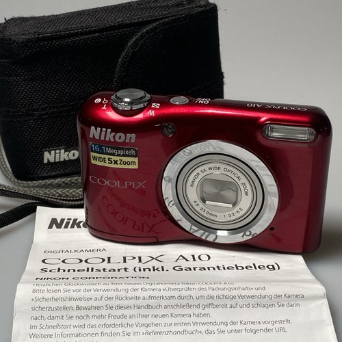 Nikon coolpix a10 rot 16mp - rot,
