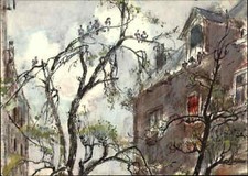 ARAL Werbekarte Künstlerkarte Serie RUHRGEBIET Bildkarte ungelaufen Postkarte