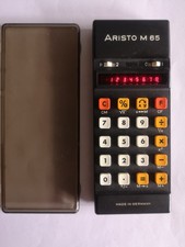 Taschenrechner ARISTO M 65, TOP, mit Batterien
