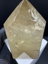 Echte Natur Citrin Spitze