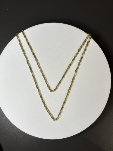 Vintage halskette goldfarben - vintage,