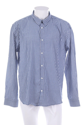 Smog kariertes hemd 2xl blau - smog,