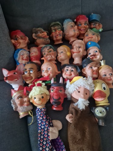 Kasperletheater puppen köpfe - puppen,