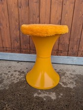Vintage Hocker gelb 70s