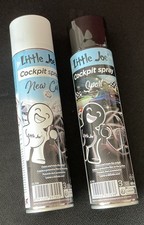Little Joe Cockpit Spray 1 X New Car + 1 X Sport- Neuwertig Auto Reinigung Dose