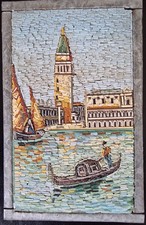 Wunderschönes Mosaik-Wandbild